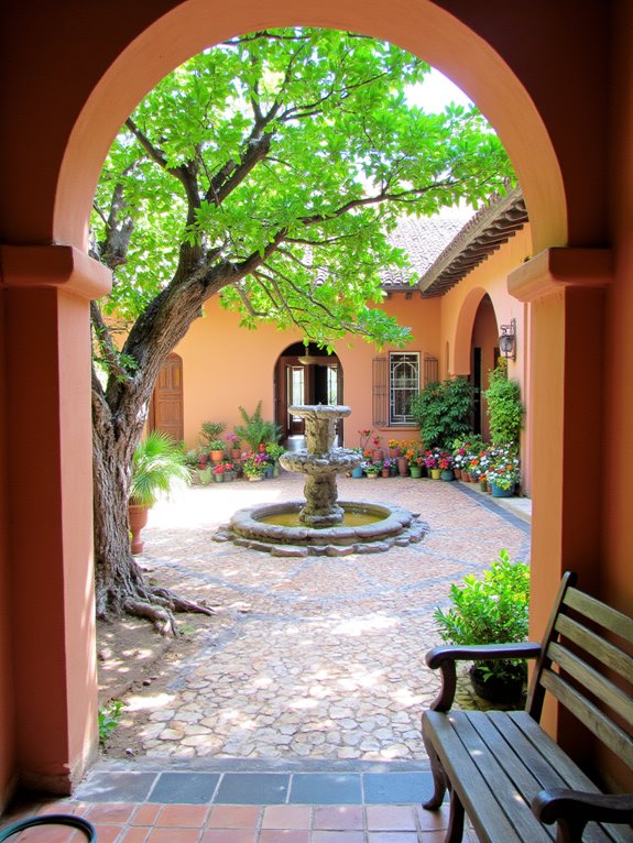 spacious stylish hacienda designs